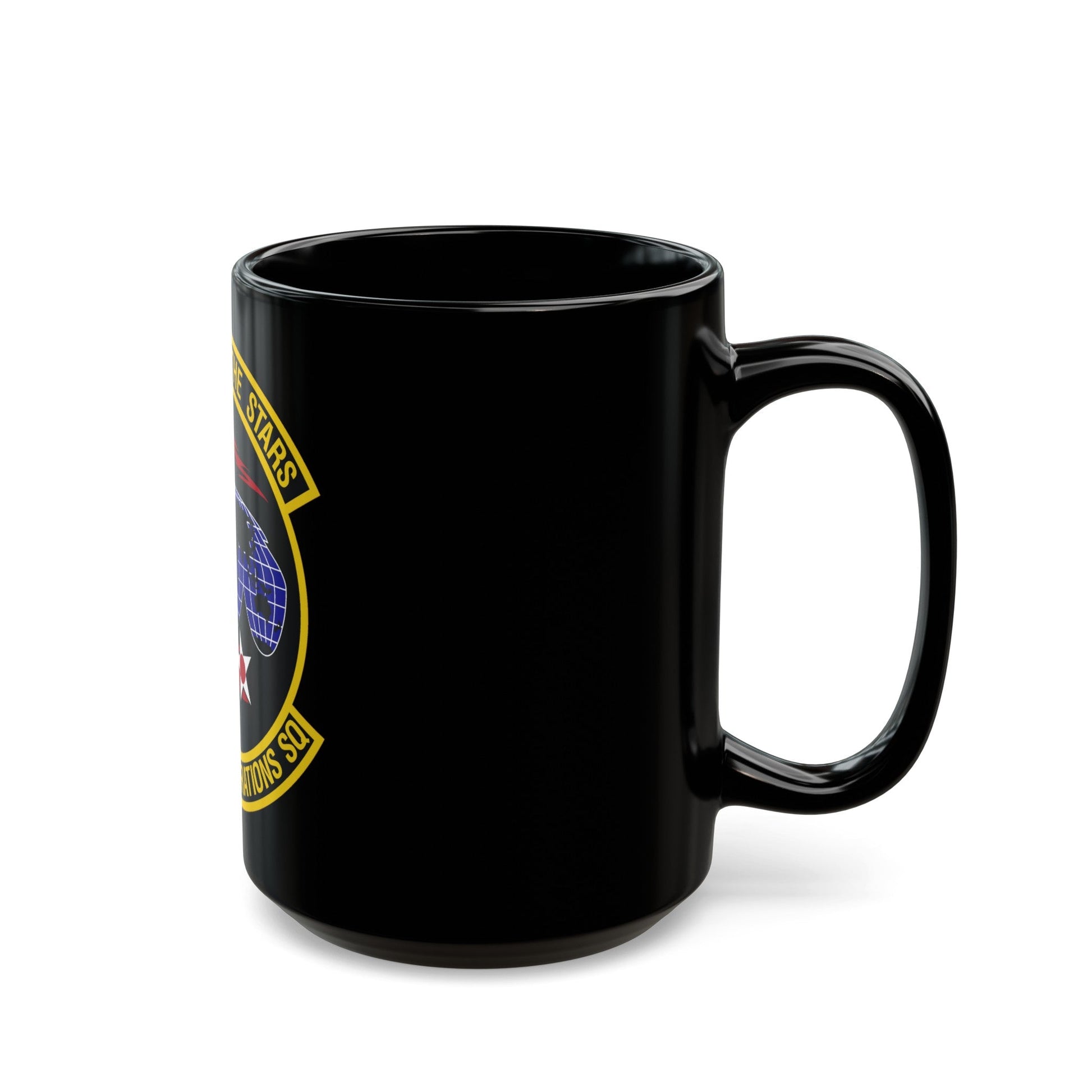 21st Space Operations Squadron (U.S. Air Force) Black Coffee Mug-The Sticker Space