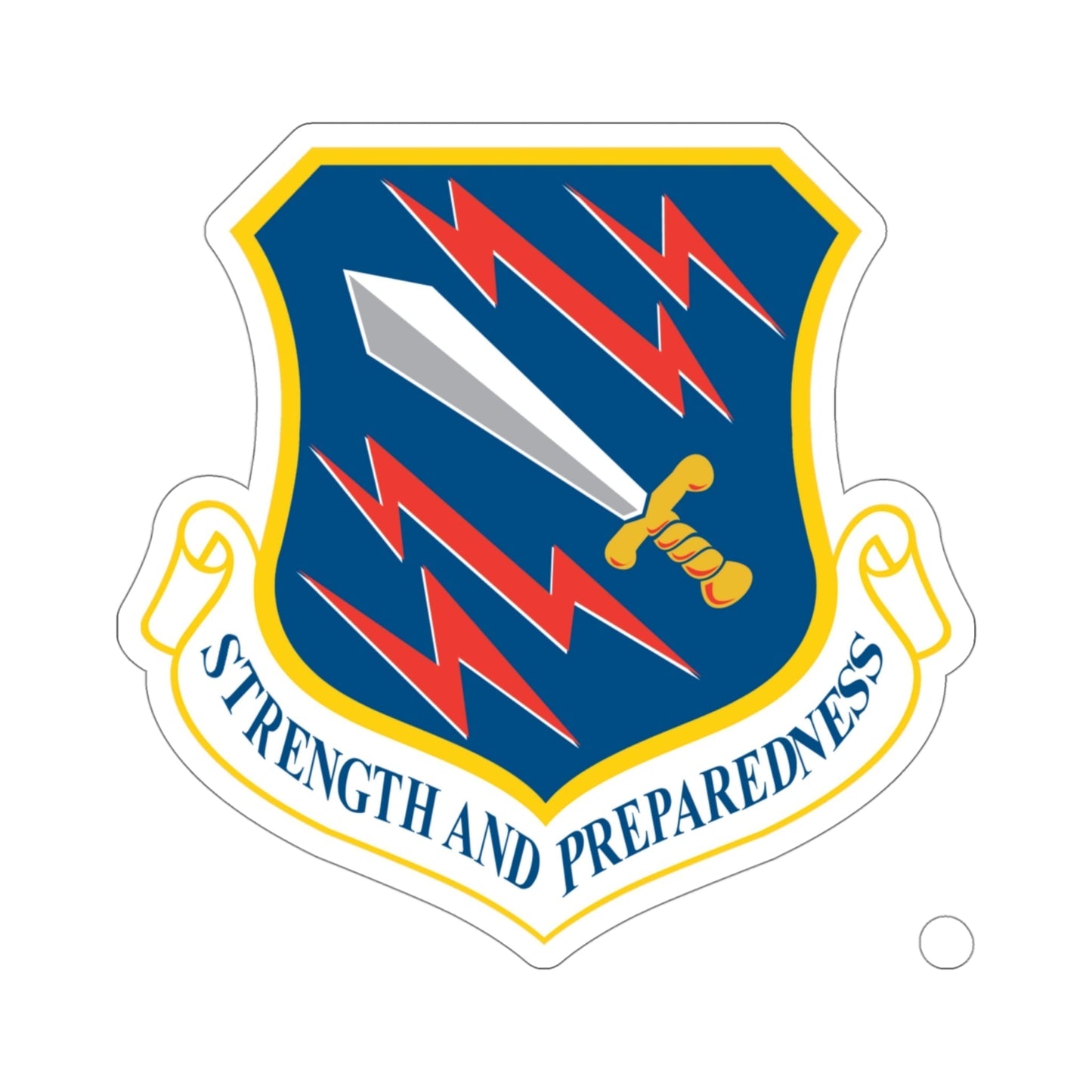 21st Space Wing (U.S. Air Force) STICKER Vinyl Die-Cut Decal-4 Inch-The Sticker Space