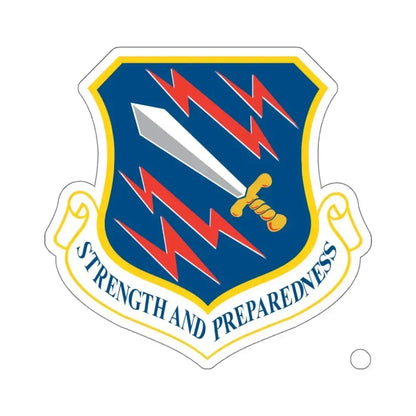 21st Space Wing (U.S. Air Force) STICKER Vinyl Kiss-Cut Decal 4 Inch White - The Sticker Space
