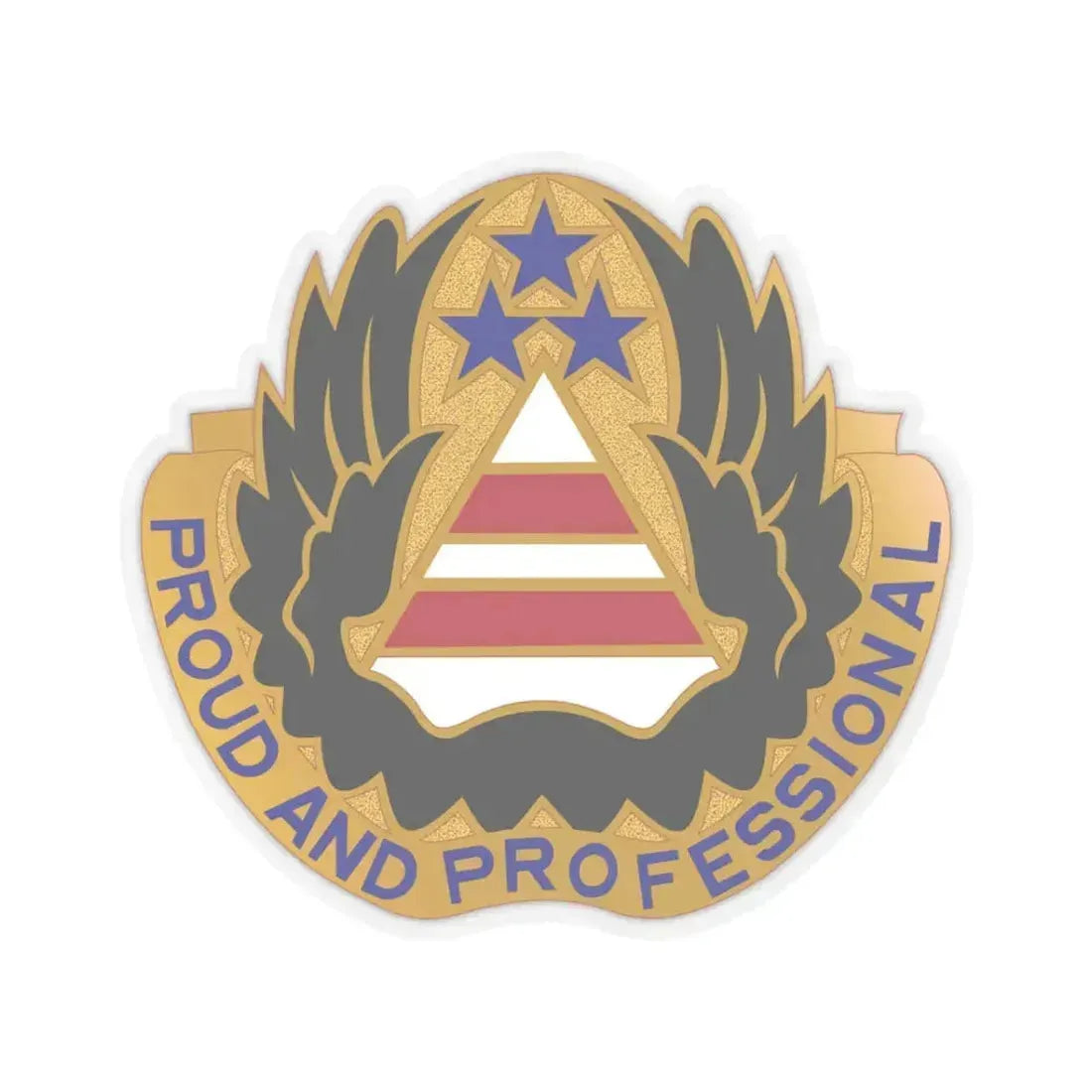 22 Aviation Battalion (U.S. Army) STICKER Vinyl Kiss-Cut Decal 3 Inch Transparent - The Sticker Space