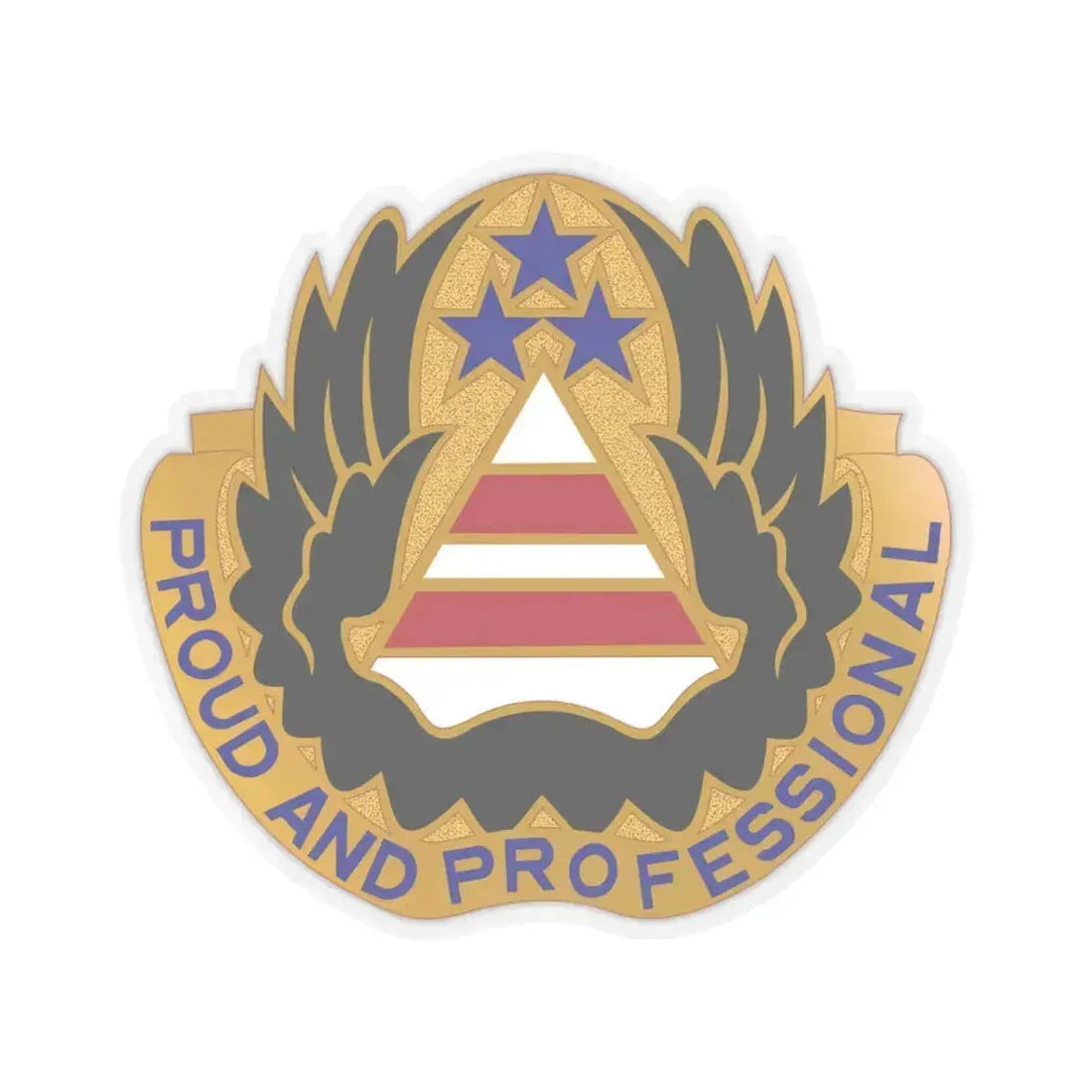 22 Aviation Battalion (U.S. Army) STICKER Vinyl Kiss-Cut Decal 4 Inch Transparent - The Sticker Space