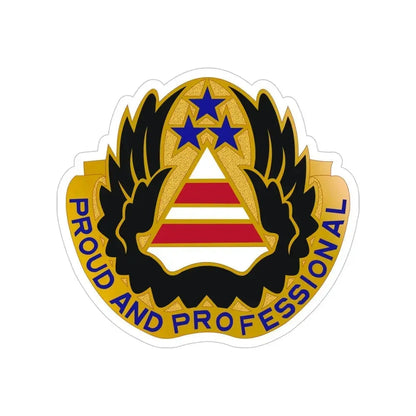 22 Aviation Battalion (U.S. Army) Transparent STICKER Die-Cut Vinyl Decal 5 Inch - The Sticker Space