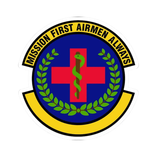 22 Healthcare Operations Squadron AMC (U.S. Air Force) STICKER Vinyl Kiss-Cut Decal 2 Inch White - The Sticker Space