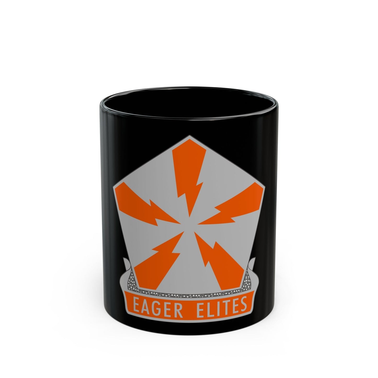 22 Signal Brigade 2 (U.S. Army) Black Coffee Mug-11oz-The Sticker Space