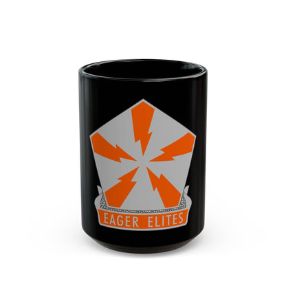 22 Signal Brigade 2 (U.S. Army) Black Coffee Mug-15oz-The Sticker Space