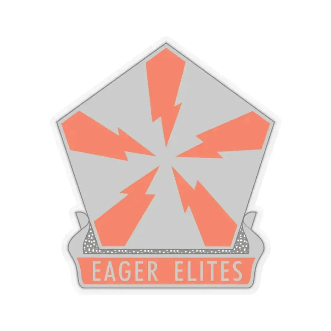 22 Signal Brigade 2 (U.S. Army) STICKER Vinyl Kiss-Cut Decal 2 Inch Transparent - The Sticker Space