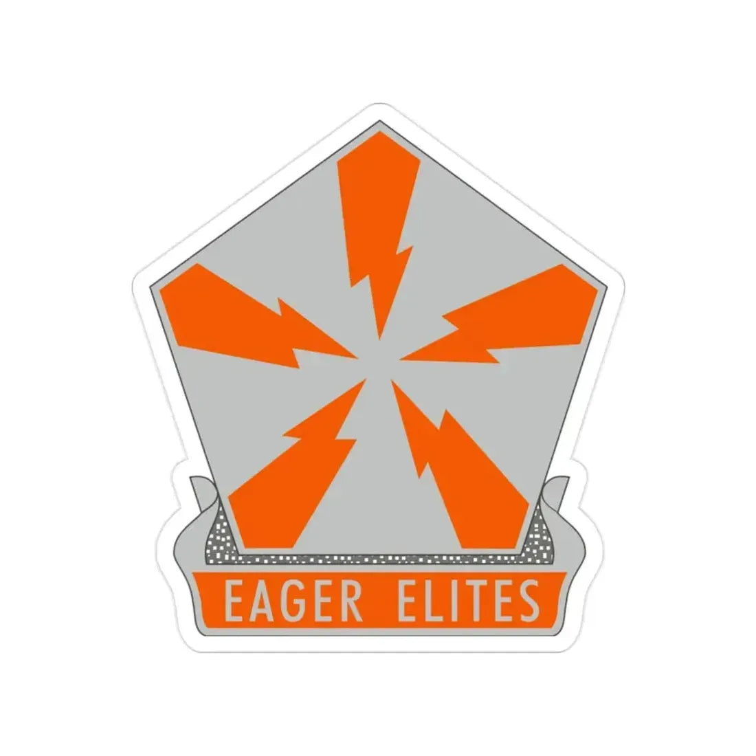 22 Signal Brigade 2 (U.S. Army) Transparent STICKER Die-Cut Vinyl Decal 2 Inch - The Sticker Space