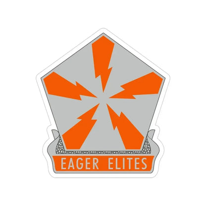 22 Signal Brigade 2 (U.S. Army) Transparent STICKER Die-Cut Vinyl Decal 5 Inch - The Sticker Space