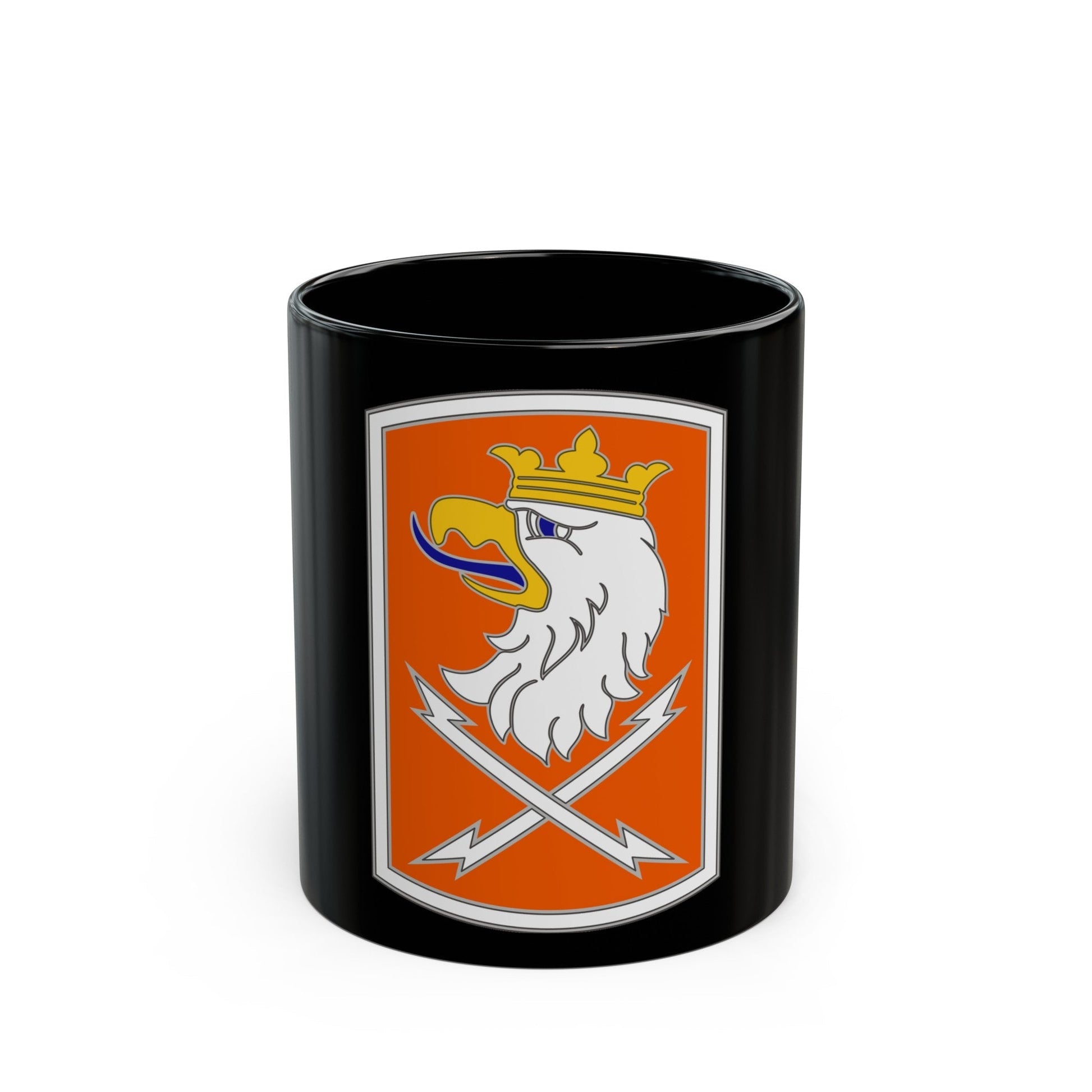 22 Signal Brigade 3 (U.S. Army) Black Coffee Mug-11oz-The Sticker Space