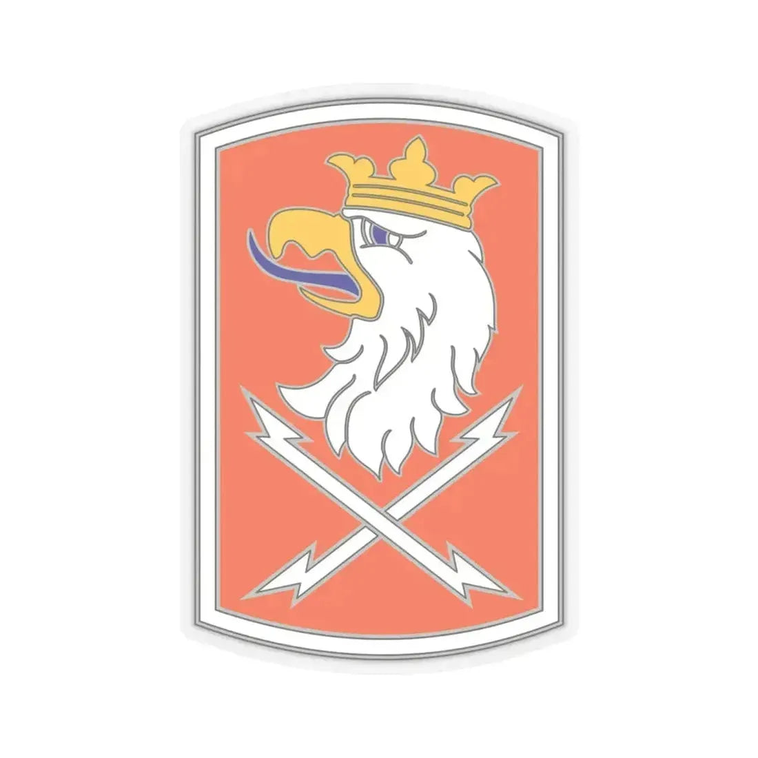 22 Signal Brigade 3 (U.S. Army) STICKER Vinyl Kiss-Cut Decal 6 Inch Transparent - The Sticker Space