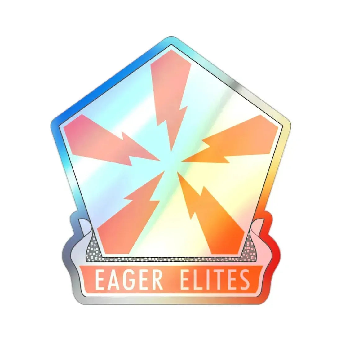 22 Signal Brigade v2 (U.S. Army) Holographic STICKER Die-Cut Vinyl Decal 2 Inch Holographic - The Sticker Space