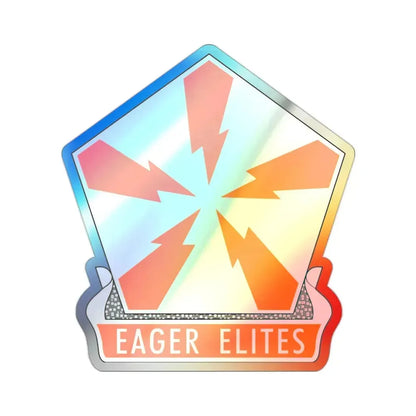 22 Signal Brigade v2 (U.S. Army) Holographic STICKER Die-Cut Vinyl Decal 2 Inch Holographic - The Sticker Space