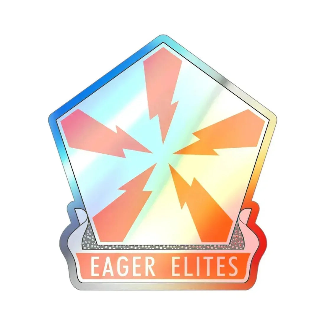 22 Signal Brigade v2 (U.S. Army) Holographic STICKER Die-Cut Vinyl Decal 4 Inch Holographic - The Sticker Space