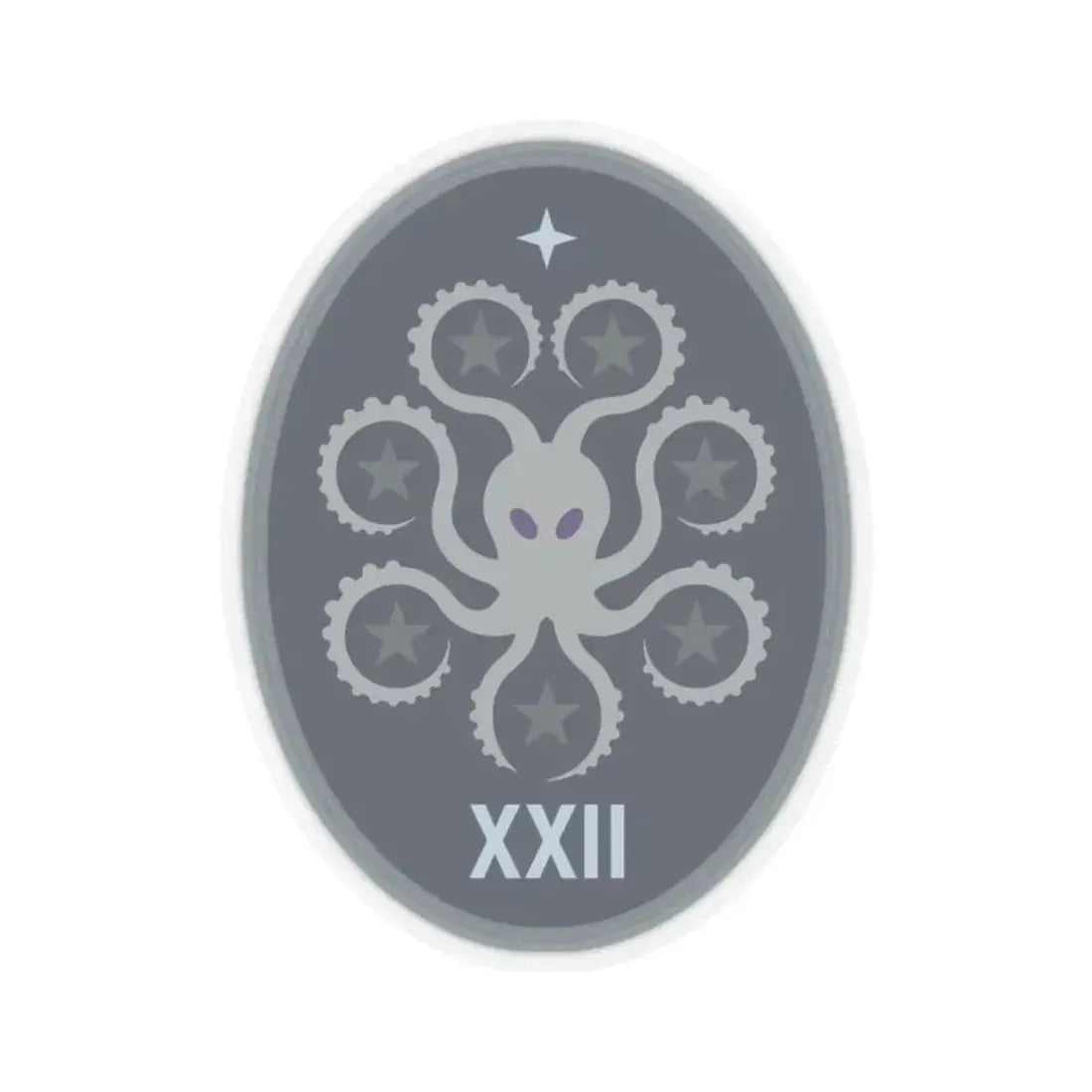 22 Space Operations Squadron (U.S. Space Force) STICKER Vinyl Kiss-Cut Decal 2 Inch Transparent - The Sticker Space