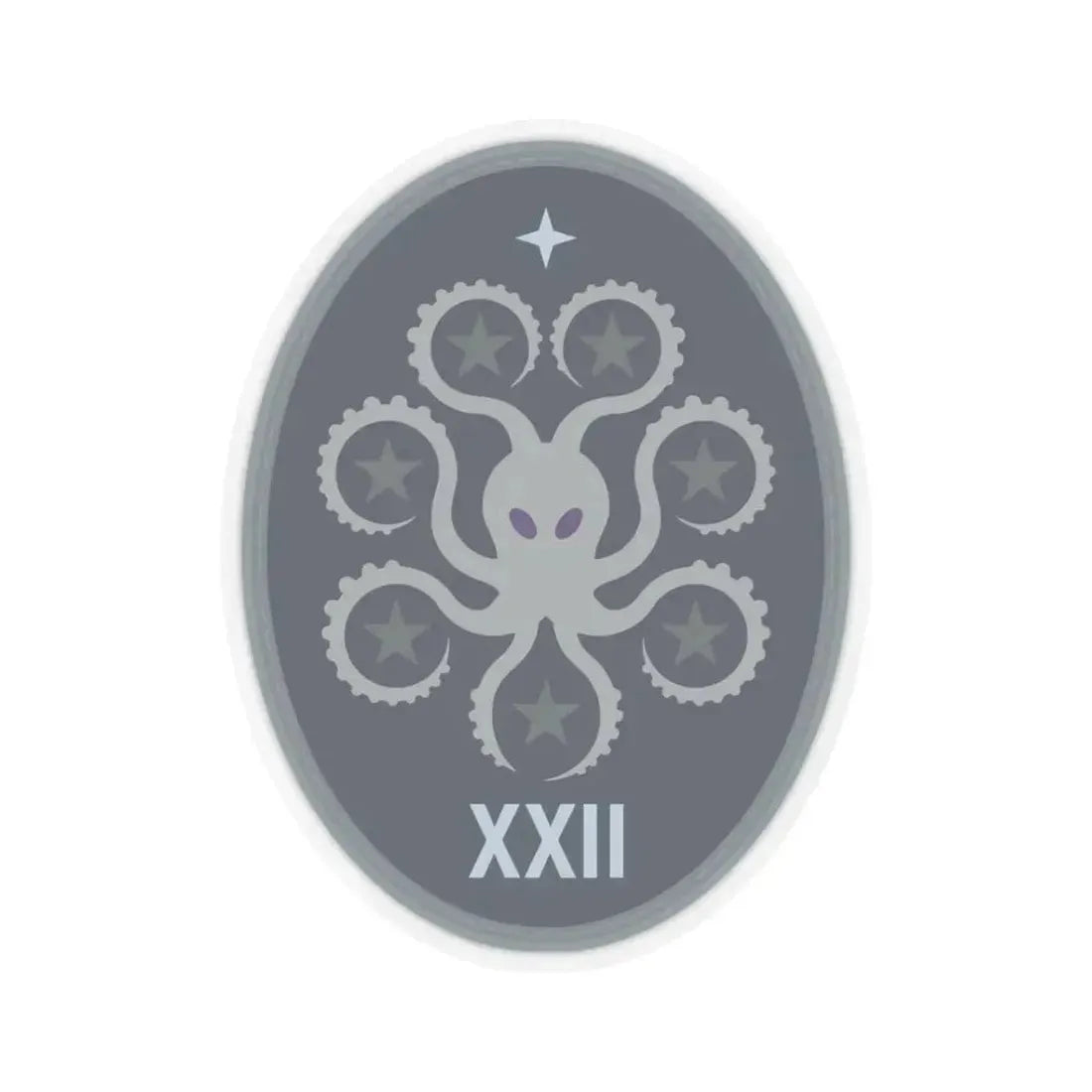 22 Space Operations Squadron (U.S. Space Force) STICKER Vinyl Kiss-Cut Decal 3 Inch Transparent - The Sticker Space