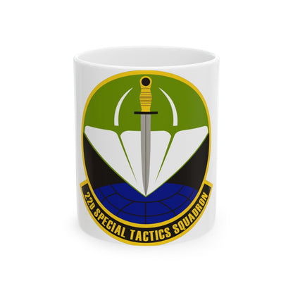 22 Special Tactics Sq AFSOC (U.S. Air Force) White Coffee Mug-11oz-The Sticker Space