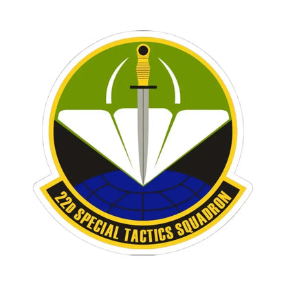 22 Special Tactics Sq AFSOC (U.S. Air Force) STICKER Vinyl Kiss-Cut Decal 4 Inch White - The Sticker Space
