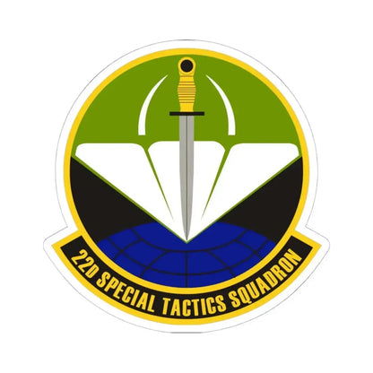 22 Special Tactics Sq AFSOC (U.S. Air Force) STICKER Vinyl Kiss-Cut Decal 6 Inch White - The Sticker Space