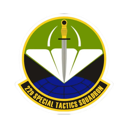 22 Special Tactics Sq AFSOC (U.S. Air Force) STICKER Vinyl Kiss-Cut Decal - The Sticker Space