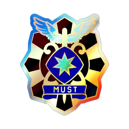 22 Surgical Hospital (U.S. Army) Holographic STICKER Die-Cut Vinyl Decal - The Sticker Space