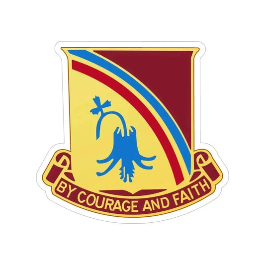 22 Transportation Battalion (U.S. Army) Transparent STICKER Die-Cut Vinyl Decal 6 Inch - The Sticker Space