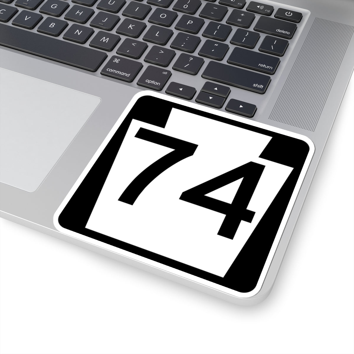 PA-74 (Pennsylvania) (Road Sign) STICKER Vinyl Kiss-Cut Decal