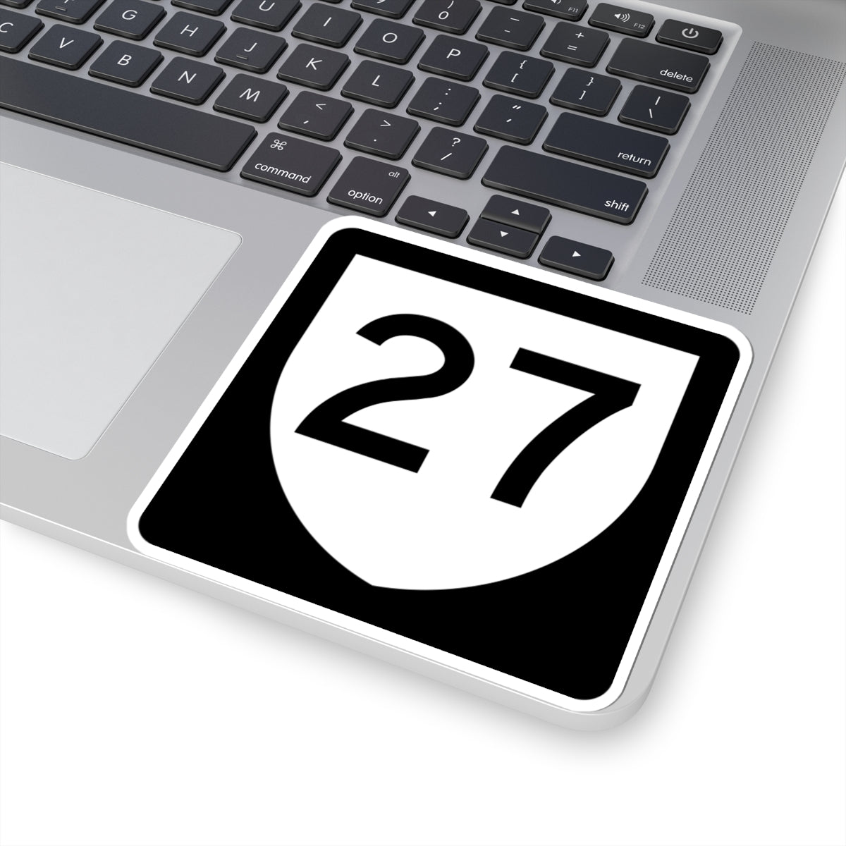 PR urban primary 27 (Puerto Rico) (Road Sign) STICKER Vinyl Kiss-Cut Decal