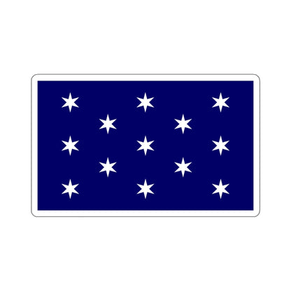 Flag of Washington, New York - STICKER Vinyl Kiss-Cut Decal