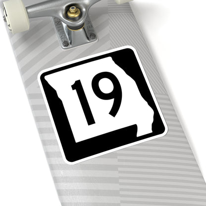MO-19 (Missouri) (Road Sign) STICKER Vinyl Kiss-Cut Decal