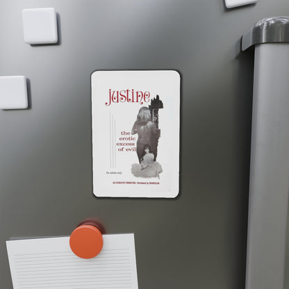 JUSTINE 1980 Movie Poster - Refrigerator Magnet-The Sticker Space