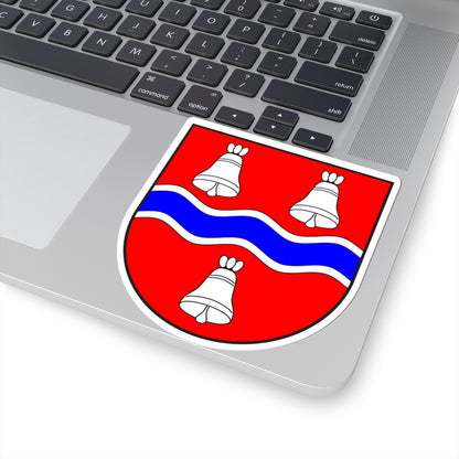 Savognin wappen (Switzerland) (Coat of Arms) STICKER Vinyl Kiss-Cut Decal