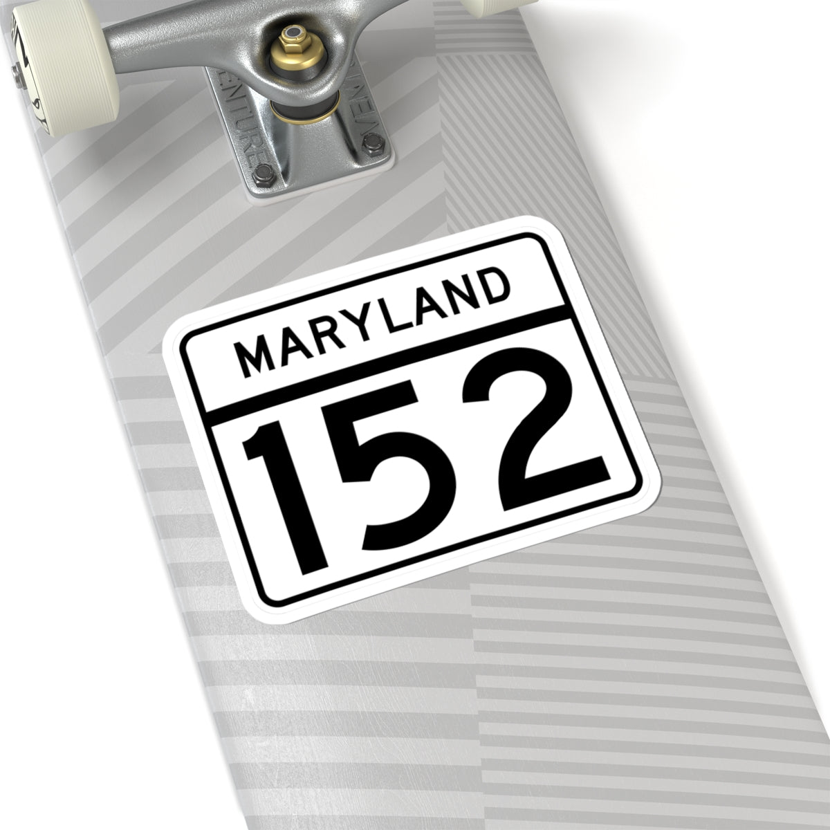 MD Route 152 (Maryland) (Road Sign) STICKER Vinyl Kiss-Cut Decal