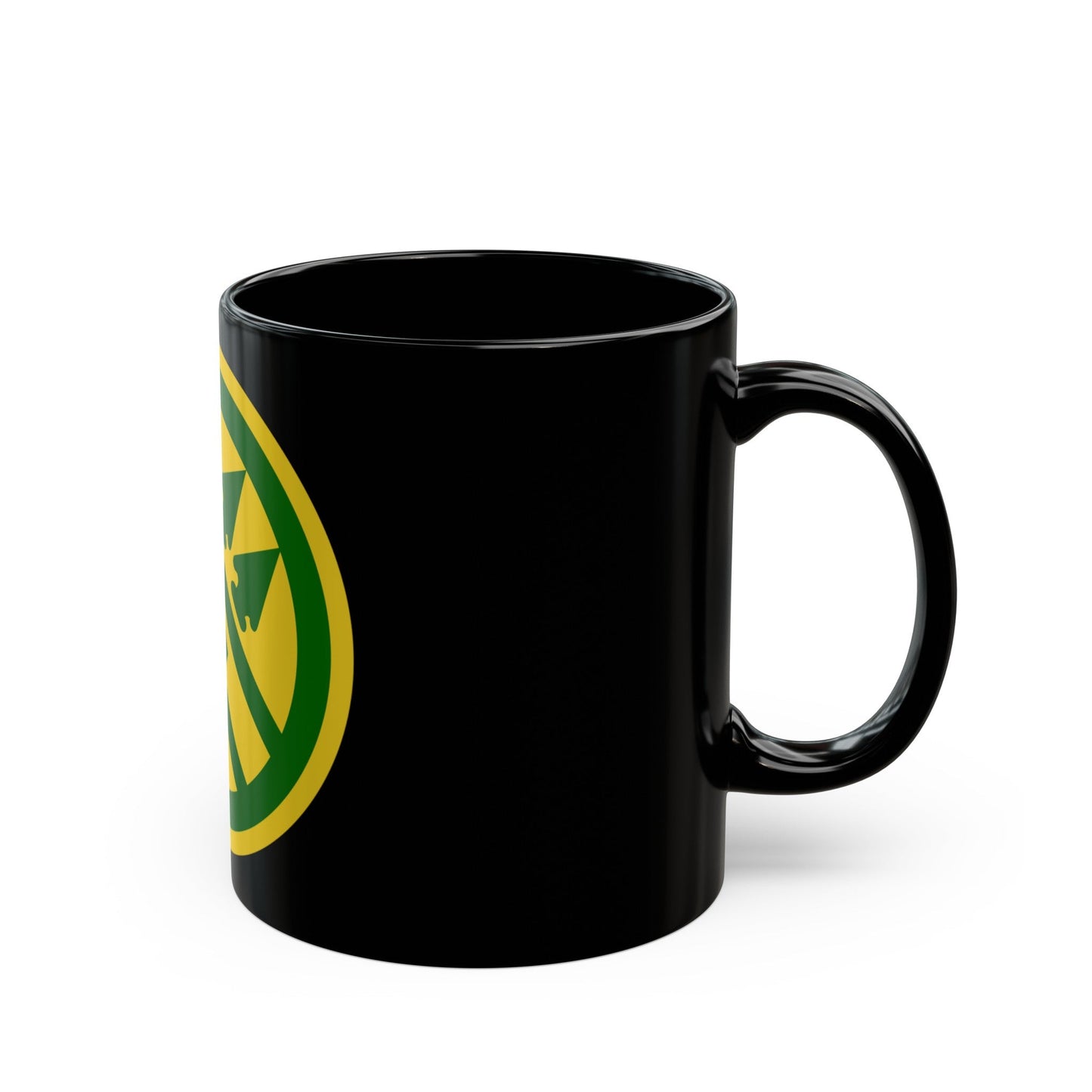 220th Military Police Brigade 2 (U.S. Army) Black Coffee Mug-The Sticker Space