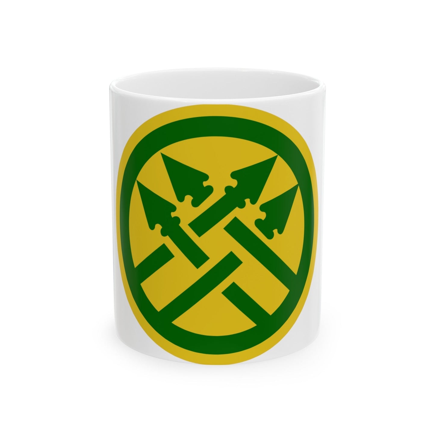 220th Military Police Brigade 2 (U.S. Army) White Coffee Mug-11oz-The Sticker Space