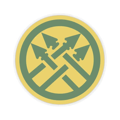 220th Military Police Brigade 2 (U.S. Army) STICKER Vinyl Kiss-Cut Decal 3 Inch Transparent - The Sticker Space