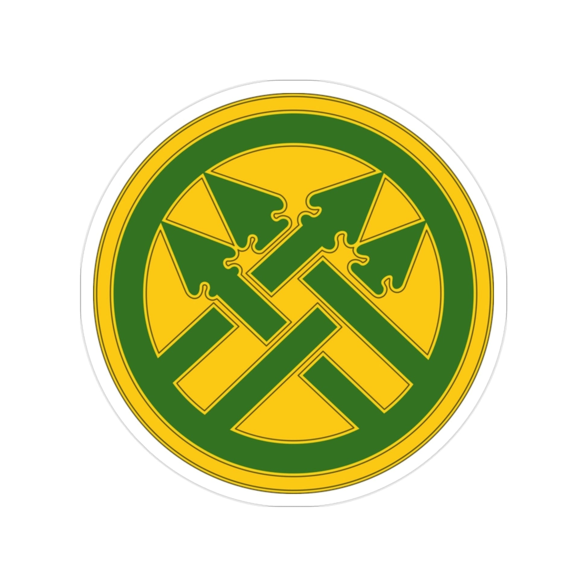 220th Military Police Brigade (U.S. Army) Transparent STICKER Die-Cut Vinyl Decal-2 Inch-The Sticker Space