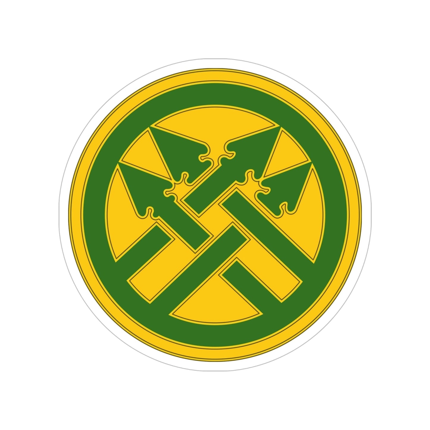 220th Military Police Brigade (U.S. Army) Transparent STICKER Die-Cut Vinyl Decal-6 Inch-The Sticker Space