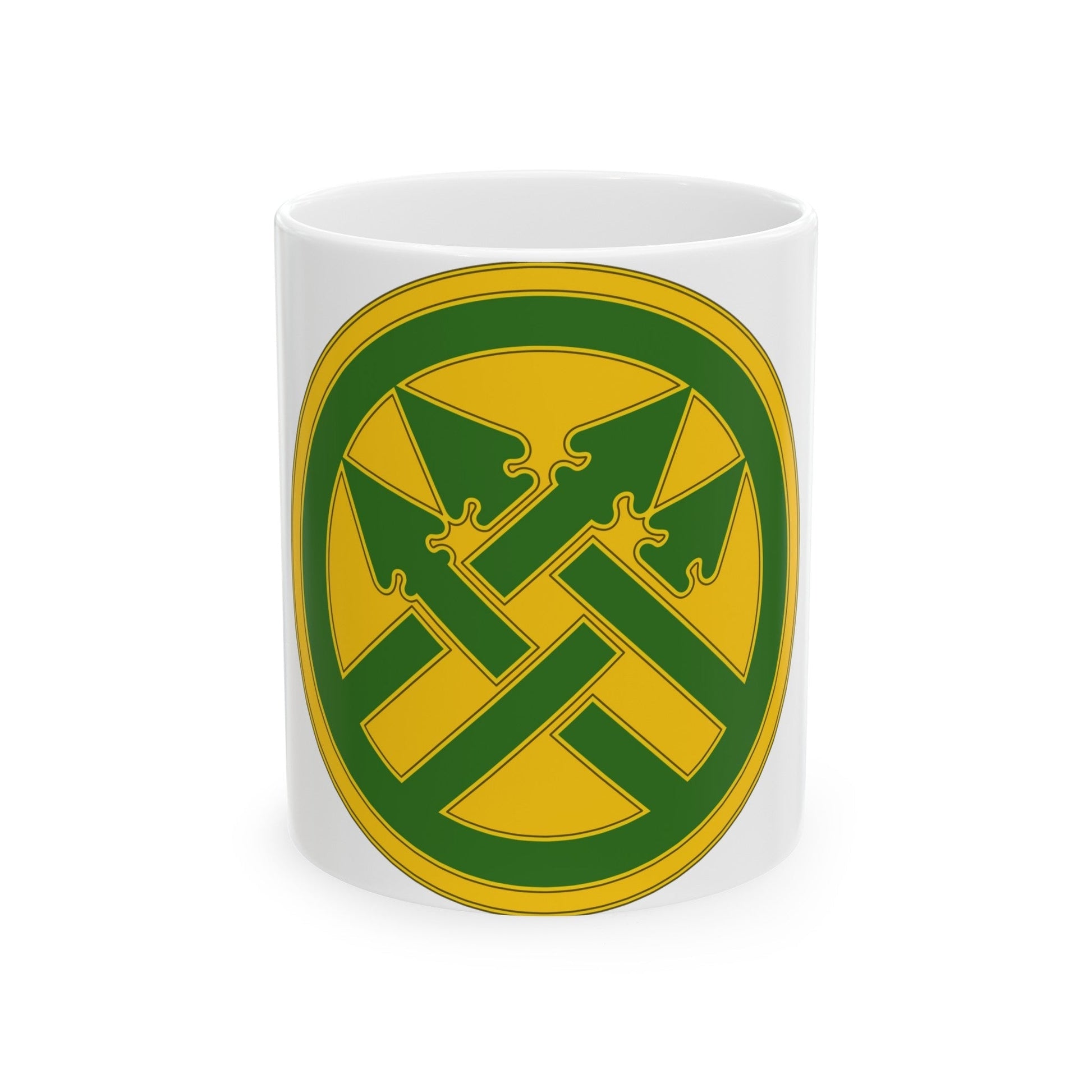 220th Military Police Brigade (U.S. Army) White Coffee Mug-11oz-The Sticker Space