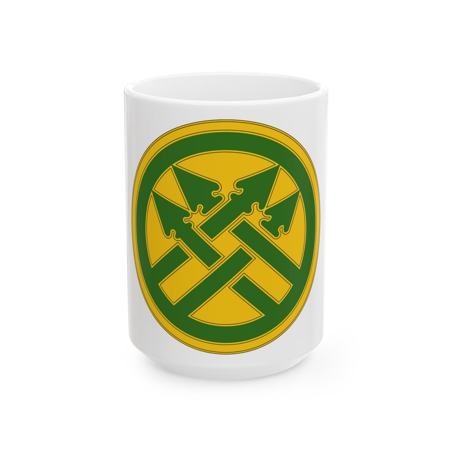 220th Military Police Brigade (U.S. Army) White Coffee Mug-15oz-The Sticker Space