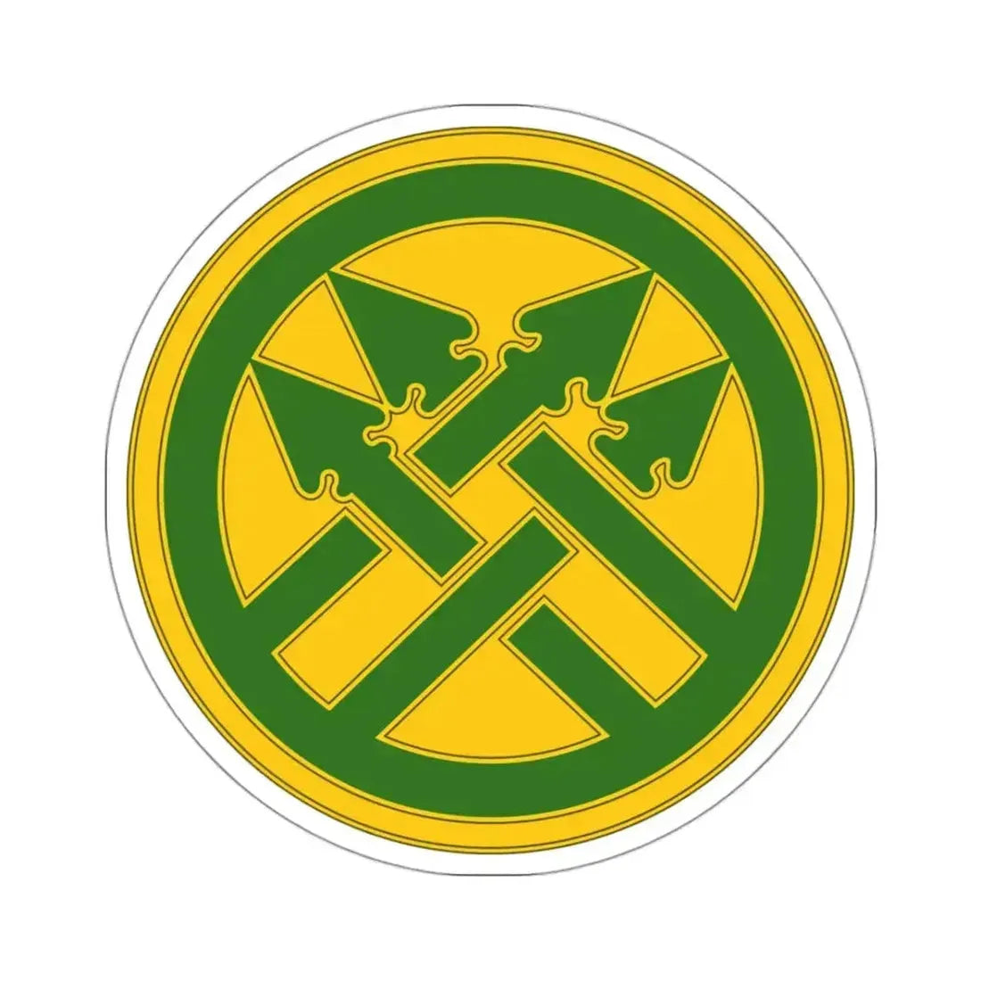 220th Military Police Brigade (U.S. Army) STICKER Vinyl Kiss-Cut Decal 3 Inch White - The Sticker Space