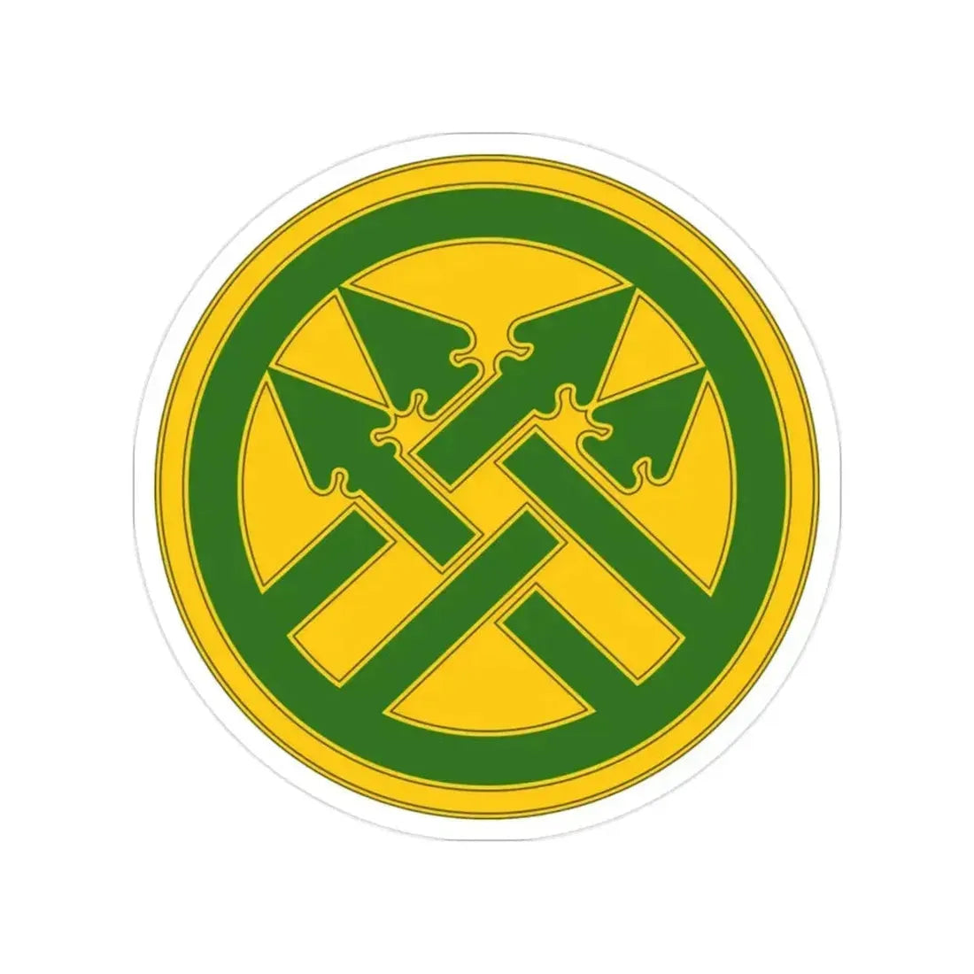 220th Military Police Brigade (U.S. Army) Transparent STICKER Die-Cut Vinyl Decal 2 Inch - The Sticker Space