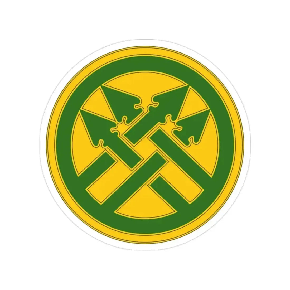 220th Military Police Brigade (U.S. Army) Transparent STICKER Die-Cut Vinyl Decal 2 Inch - The Sticker Space