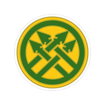 220th Military Police Brigade (U.S. Army) Transparent STICKER Die-Cut Vinyl Decal 3 Inch - The Sticker Space
