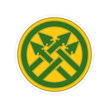 220th Military Police Brigade (U.S. Army) Transparent STICKER Die-Cut Vinyl Decal 4 Inch - The Sticker Space