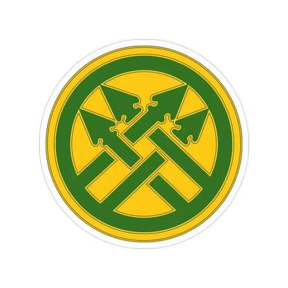 220th Military Police Brigade (U.S. Army) Transparent STICKER Die-Cut Vinyl Decal 4 Inch - The Sticker Space