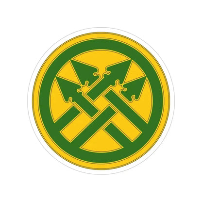 220th Military Police Brigade (U.S. Army) Transparent STICKER Die-Cut Vinyl Decal 5 Inch - The Sticker Space