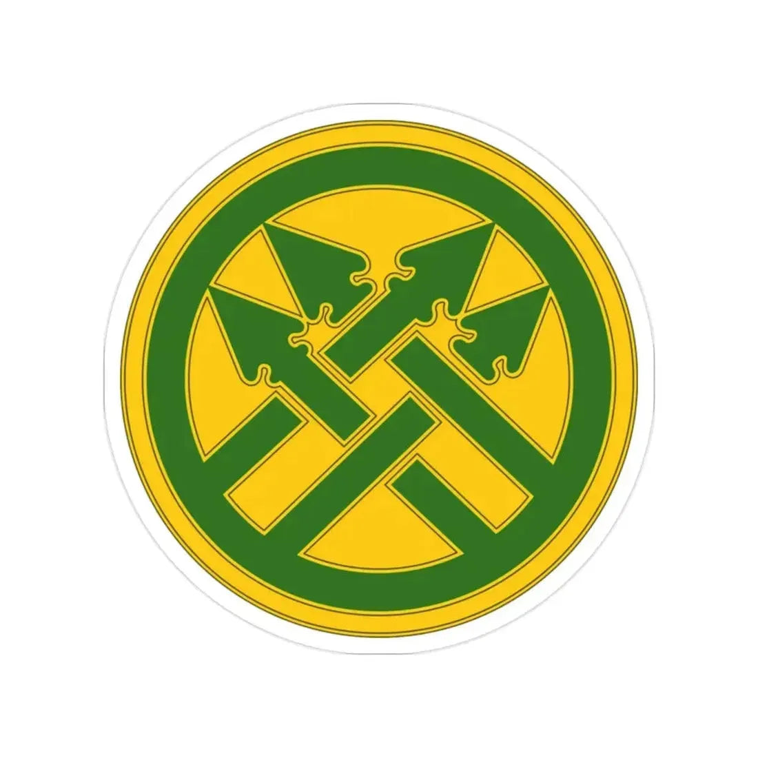 220th Military Police Brigade (U.S. Army) Transparent STICKER Die-Cut Vinyl Decal - The Sticker Space