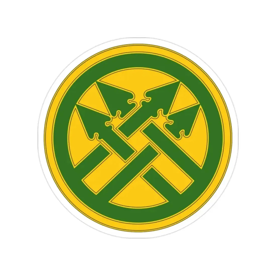 220th Military Police Brigade (U.S. Army) Transparent STICKER Die-Cut Vinyl Decal - The Sticker Space