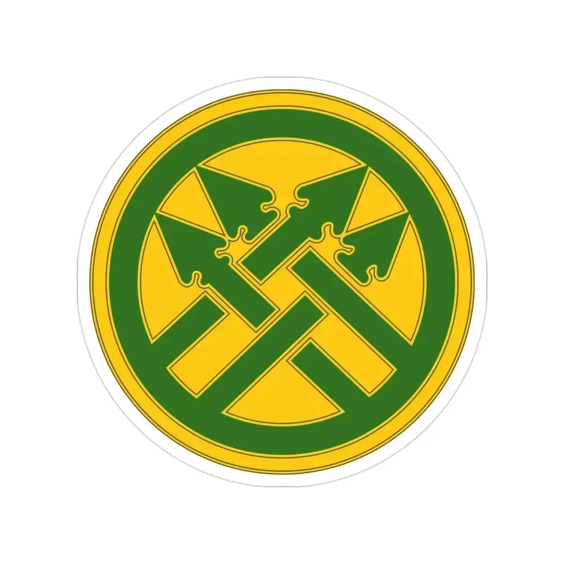 220th Military Police Brigade (U.S. Army) Transparent STICKER Die-Cut Vinyl Decal - The Sticker Space