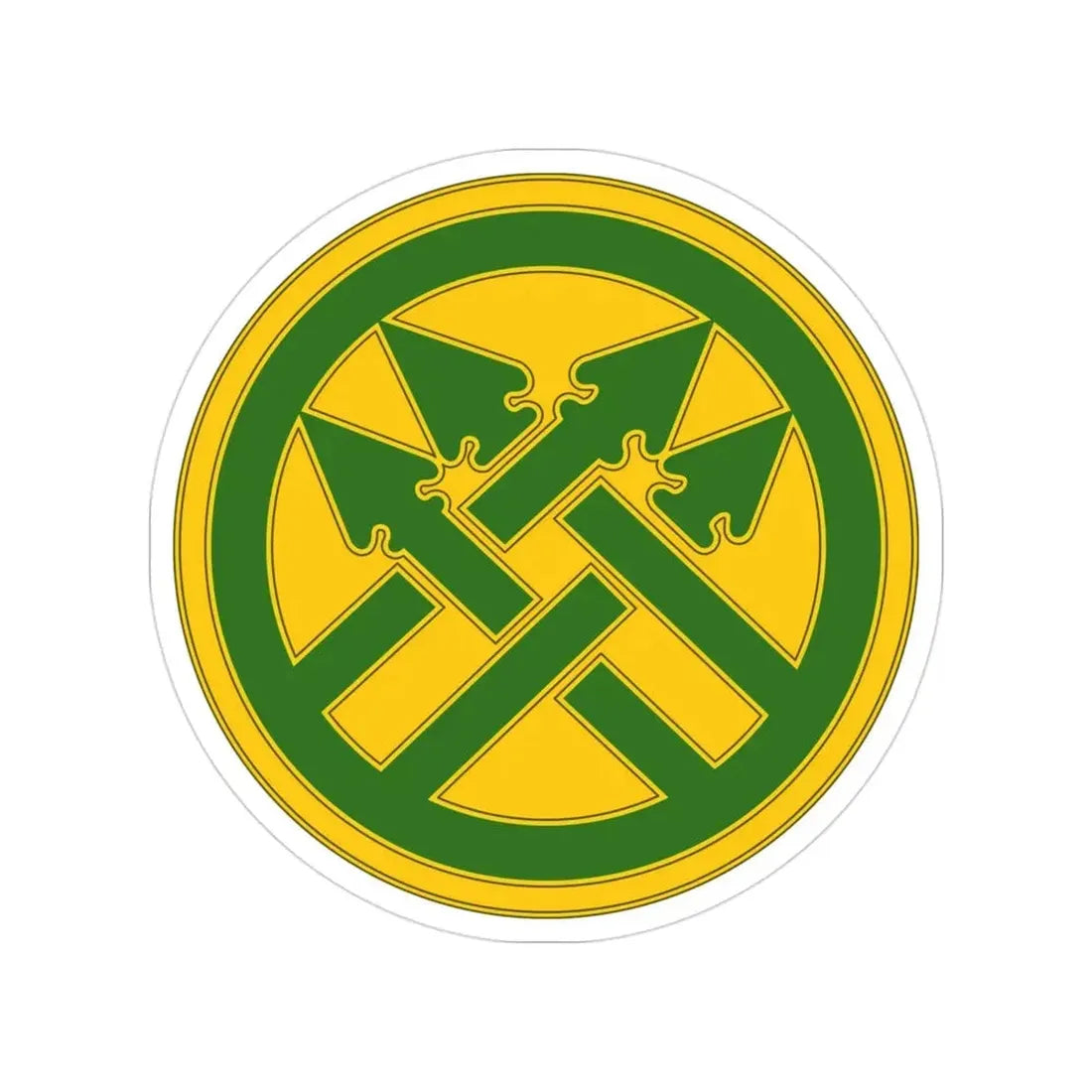 220th Military Police Brigade (U.S. Army) Transparent STICKER Die-Cut Vinyl Decal - The Sticker Space